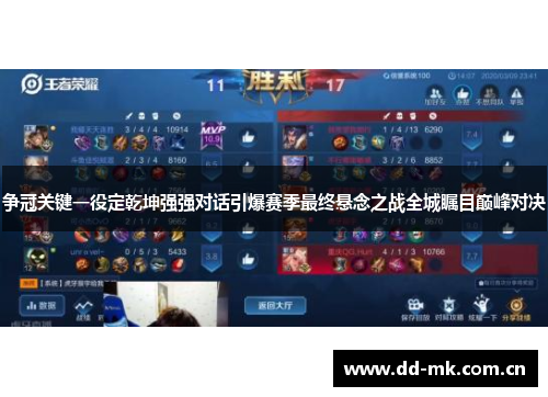 争冠关键一役定乾坤强强对话引爆赛季最终悬念之战全城瞩目巅峰对决 争冠关键一役定乾坤强强对话引爆赛季最终悬念之战全城瞩目巅峰对决